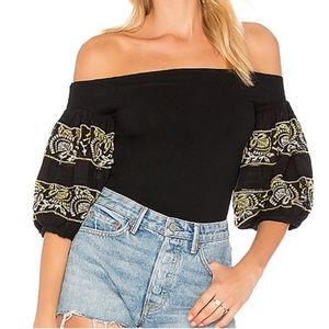 Free People Rock With It - off the shoulder top
